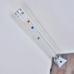 hofstein Lampadaire Wanas LED Titane, 1 lumière, Changeur de couleurs* Éclairage Led
