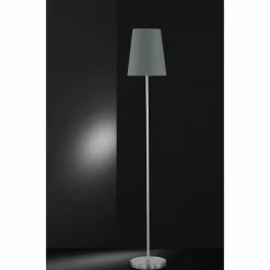 Lampes En Tissu-Luminaires Wofi Lampadaire Wofi FYNN Gris, 1 lumière