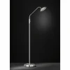Luminaires Wofi Lampadaire Wofi ORTA LED Nickel mat, 1 lumière