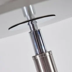 hofstein Lampadaire Wonsbek LED Nickel mat, 2 lumières