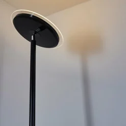 hofstein Lampadaire Wonsbek LED Noir, 1 lumière