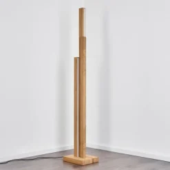 Luminaires Scandinaves-hofstein Lampadaire Yofre LED Écru, 3 lumières