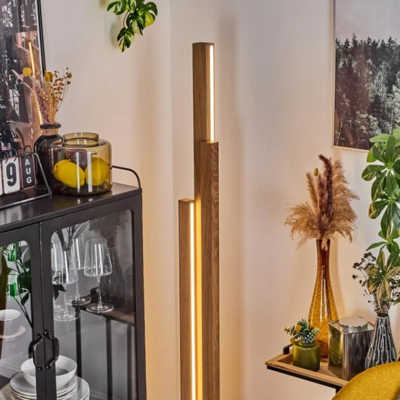Luminaires Scandinaves-hofstein Lampadaire Yofre LED Écru, 3 lumières