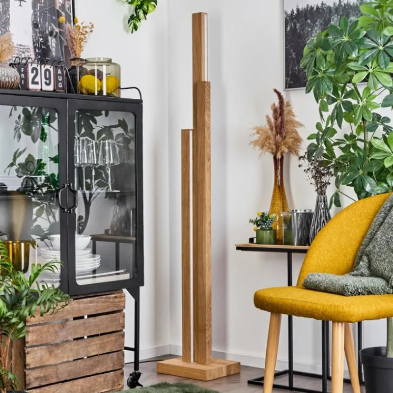 Luminaires Scandinaves-hofstein Lampadaire Yofre LED Écru, 3 lumières