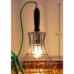 Luminaires Zava Luce Lampadaire Zavaluce Lady Cage Chrome, 8 lumières* Lampadaires Et Lampes Sur Pied