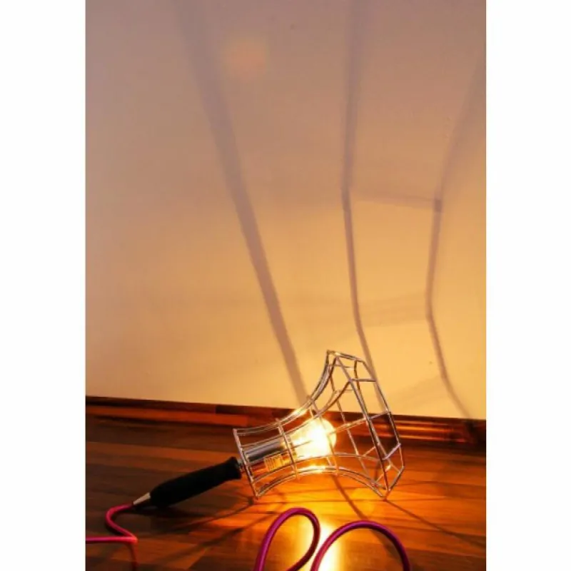 Luminaires Zava Luce Lampadaire Zavaluce Lady Cage Chrome, 1 lumière* Lampadaires Et Lampes Sur Pied