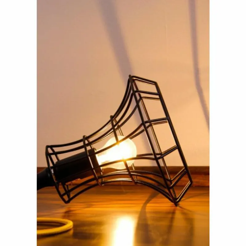 Luminaires Zava Luce Lampadaire Zavaluce Lady Cage Noir, 1 lumière* Lampadaires Et Lampes Sur Pied