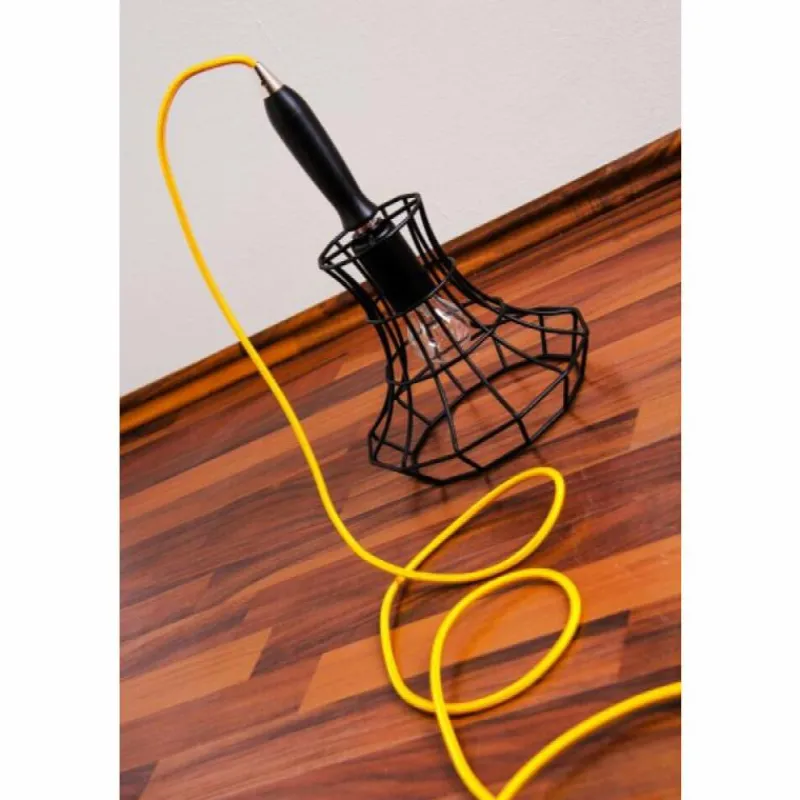 Luminaires Zava Luce Lampadaire Zavaluce Lady Cage Noir, 1 lumière* Lampadaires Et Lampes Sur Pied
