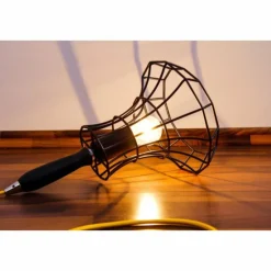 Luminaires Zava Luce Lampadaire Zavaluce Lady Cage Noir, 1 lumière* Lampadaires Et Lampes Sur Pied