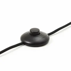 Luminaires Rustiques-Luminaires Brilliant Lampadaires Brilliant WOODROW Bois foncé, Noir, 1 lumière