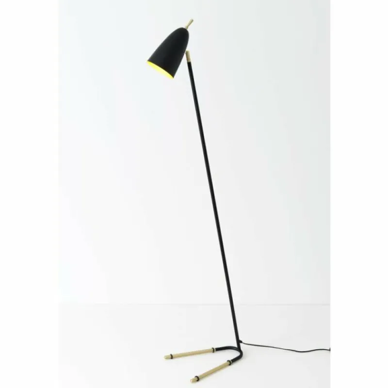 Lampes Dorées-Luminaires Holländer Lampadaires Holländer OBELISCO Or, Noir, 1 lumière