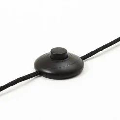 Lampes En Tissu-Luminaires Brilliant Lampe à arc Brilliant Daria Noir, 1 lumière