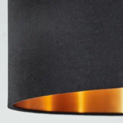 Lampes En Tissu-hofstein Lampe à arc Sayou Noir, 1 lumière