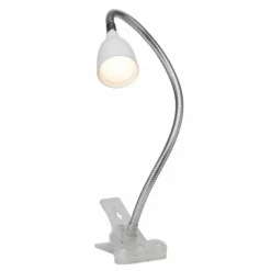 Luminaires Brilliant Lampe à clip Brilliant Anthony LED Blanc, 1 lumière* Éclairage Led