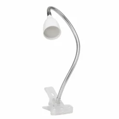 Luminaires Brilliant Lampe à clip Brilliant Anthony LED Blanc, 1 lumière* Éclairage Led