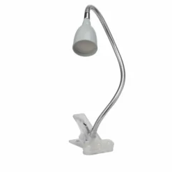 Luminaires Brilliant Lampe à clip Brilliant Anthony LED Titane, 1 lumière* Éclairage Led