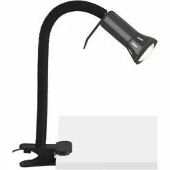 Luminaires Brilliant Lampe à clip Brilliant Flex Noir, 1 lumière* Lampes À Poser