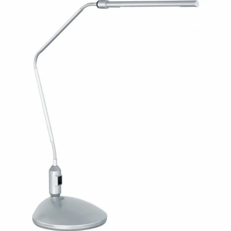 Lampes Industrielles-Luminaires Trio Lampe à clip Trio 5225 LED Acier inoxydable, Titane, 1 lumière