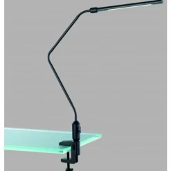 Lampes Industrielles-Luminaires Trio Lampe à clip Trio 5225 LED Noir, 1 lumière