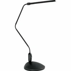 Lampes Industrielles-Luminaires Trio Lampe à clip Trio 5225 LED Noir, 1 lumière