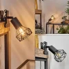 Lampes Industrielles-hofstein lampe â clipper Baripada Noir, 1 lumière