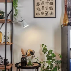 Lampes Industrielles-hofstein lampe â clipper Brienz Chrome, 1 lumière