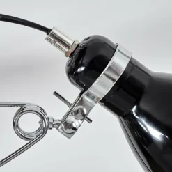 hofstein lampe â clipper Brienz Chrome, Noir, 1 lumière