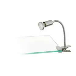 Luminaires Eglo lampe â clipper Eglo LITOS LED Nickel mat, 1 lumière* Éclairage Led