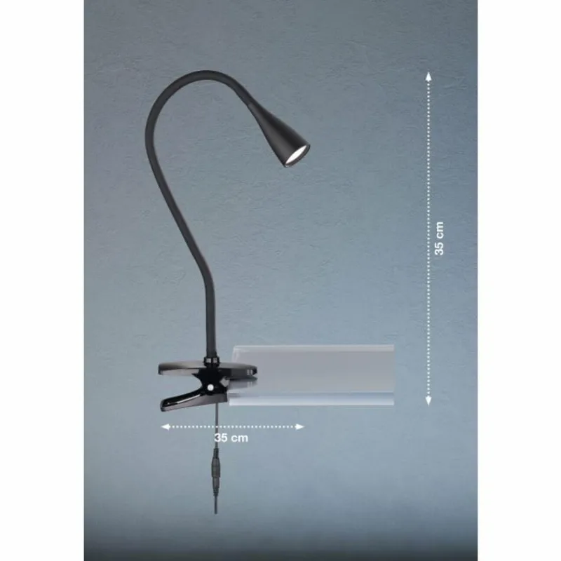 FHL easy lampe â clipper Nox LED Noir, 1 lumière* Éclairage Led