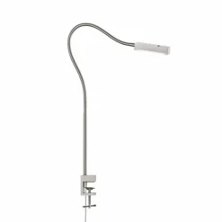 Luminaires Fischer & Honsel lampe â clipper Fischer & Honsel Raik LED Nickel mat, 1 lumière, Détecteur de mouvement* Éclairage Led