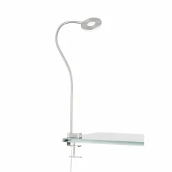 Luminaires Fischer & Honsel lampe â clipper Fischer & Honsel Jax LED Nickel mat, 1 lumière* Éclairage Led