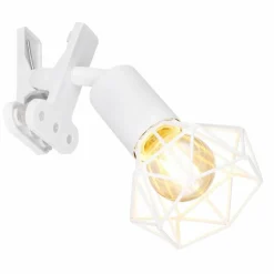 Luminaires Globo Lighting lampe â clipper Globo XARA Blanc, 1 lumière* Lampes À Poser