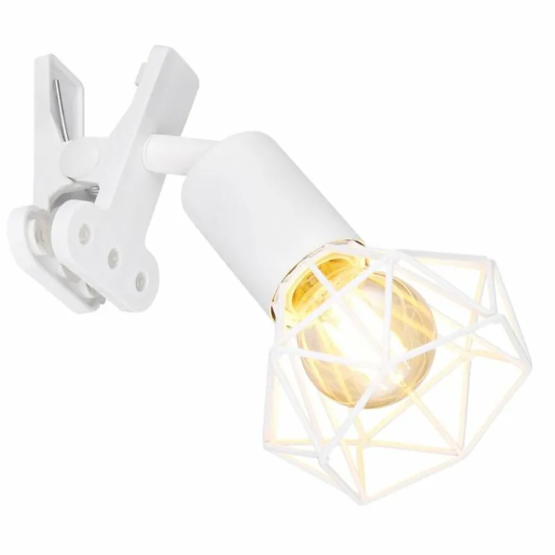 Luminaires Globo Lighting lampe â clipper Globo XARA Blanc, 1 lumière* Lampes À Poser