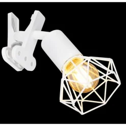 Luminaires Globo Lighting lampe â clipper Globo XARA Blanc, 1 lumière* Lampes À Poser