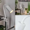 Luminaires Scandinaves-hofstein lampe â clipper Javel Blanc, 1 lumière