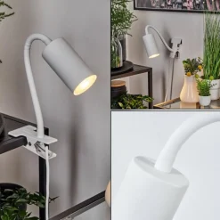 Luminaires Scandinaves-hofstein lampe â clipper Javel Blanc, 1 lumière