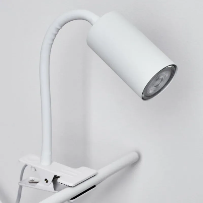 Luminaires Scandinaves-hofstein lampe â clipper Javel Blanc, 1 lumière