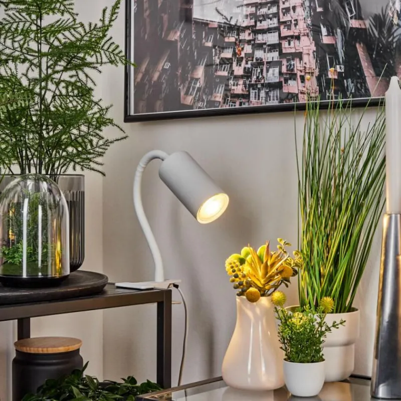 Luminaires Scandinaves-hofstein lampe â clipper Javel Blanc, 1 lumière