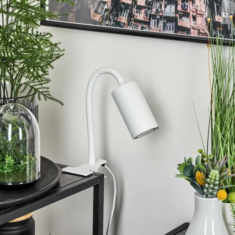 Luminaires Scandinaves-hofstein lampe â clipper Javel Blanc, 1 lumière