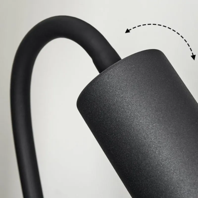 Luminaires Scandinaves-hofstein lampe â clipper Javel Noir, 1 lumière