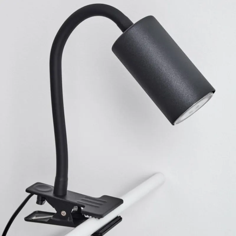 Luminaires Scandinaves-hofstein lampe â clipper Javel Noir, 1 lumière