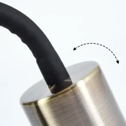 Luminaires Scandinaves-hofstein lampe â clipper Javel Noir, 1 lumière