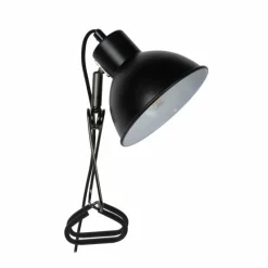 Luminaires Lucide lampe â clipper Lucide MOYS Noir, 1 lumière* Lampes À Poser