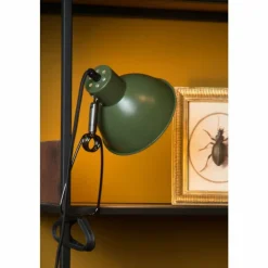 Luminaires Lucide lampe â clipper Lucide MOYS Vert, 1 lumière* Lampes À Poser