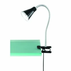 Luminaires Reality Lampe à clipper Reality ARRAS LED Noir, 1 lumière* Éclairage Led