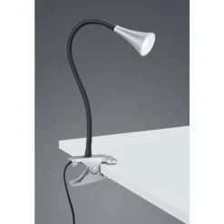 Luminaires Reality Lampe â clipper Reality VIPER LED Titane, 1 lumière* Lampes À Poser