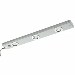 Luminaires Eglo Lampe à encastrer Eglo KOB LED Nickel mat, 3 lumières* Éclairage Led