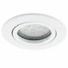 Luminaires Eglo Lampe à encastrer Eglo TEDO Blanc, 1 lumière* Luminaires Encastrés