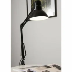 Luminaires Brilliant Lampe à pince Brilliant Hobby Noir, 1 lumière* Lampes À Poser