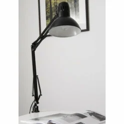 Luminaires Brilliant Lampe à pince Brilliant Hobby Noir, 1 lumière* Lampes À Poser